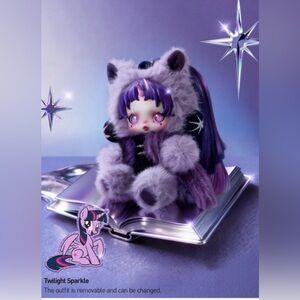 Confirmed Twilight Sparkle - My Little Pony Skullpanda Plush Pendant